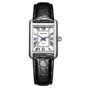 斯诺威登方形情侣手表品牌十大名牌机械表女士手表女简约气质男款