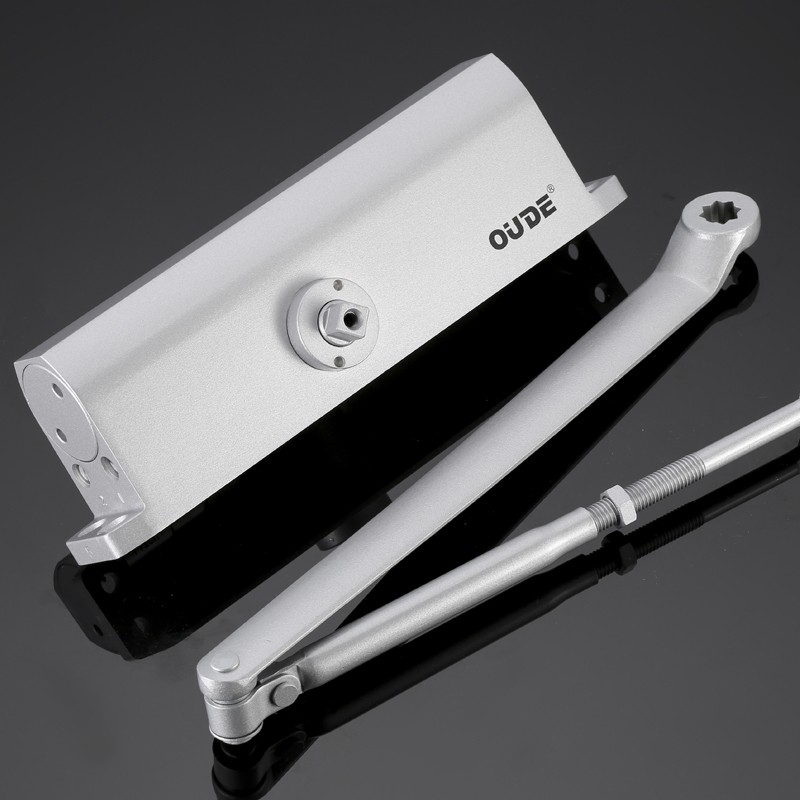 欧德OUDE加重型铁艺门室外防水防冻液压缓冲闭门器大号承重250KG