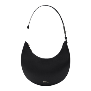 【春节好礼】FURLA芙拉DELIZIA牛皮迷你女士单肩腋下包月牙包