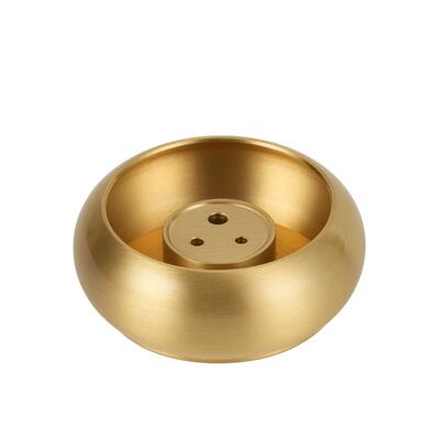 黄铜创意线香香插香盘香托不落灰