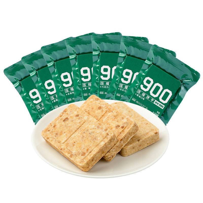 四00三工厂多味120g压缩饼干户外徒步露营抗饿饱腹应急900干粮