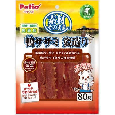 日本petio派地奥狗狗零食鸭肉干