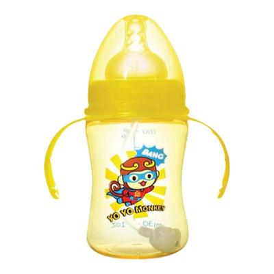 优优马骝香港ppsu带手柄吸管奶瓶