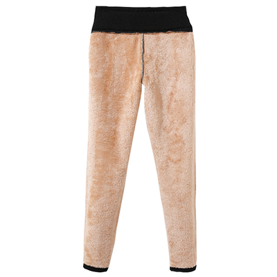 2025秋冬超厚特厚羊羔绒打底裤女