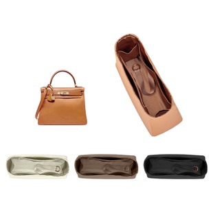 适用于凯莉Kelly绸缎内胆包25/28/32/35内外缝包中包内胆包内衬袋