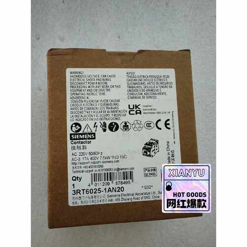 溢价-接触器 3RT6025-1AN20 线圈电