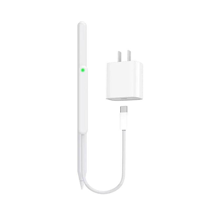 适用于ApplePencil二代磁吸充电线苹果电容笔充电器平替ipad笔充电仓座配件转换器手写笔2代充电转接线连接头