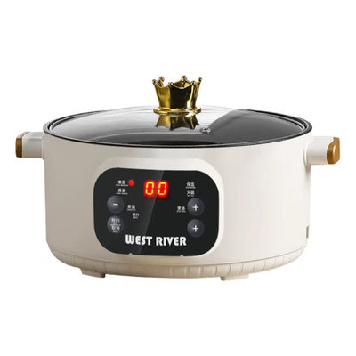 出口德国原款电火锅一体炒菜电炒锅多功能料理锅蒸煎炒不粘电煮锅