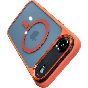 原创磁吸充电适用苹果air星宇橙新款17appleair手机壳超薄透明全包防iphone17e巨好看小众超漂亮17air个性pro