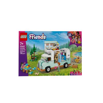 【自营】LEGO乐高42663友谊野营车探险好朋友系列男女孩拼搭积木