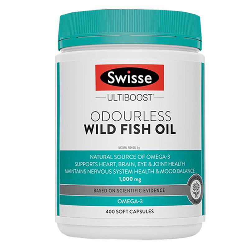 Swisse斯维诗深海鱼油软胶囊鱼油omega3非鱼肝油学生中老年人