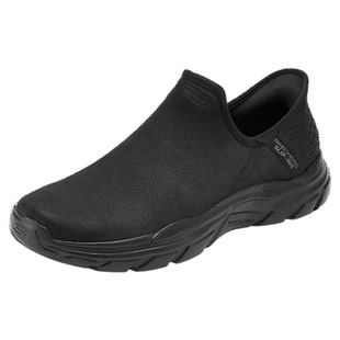 Skechers斯凯奇闪穿鞋夏季男鞋舒适运动休闲一脚蹬商务鞋通勤轻便