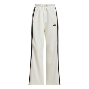 休闲三条纹针织运动裤女装adidas阿迪达斯outlets轻运动KC0045