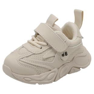 2025新款宝宝鞋子春秋款1到3岁软底运动鞋男女童小白鞋婴儿学步鞋