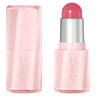 超丝滑！sheglam新品黄油腮红棒hush/lovecake水光光泽感唇颊两用