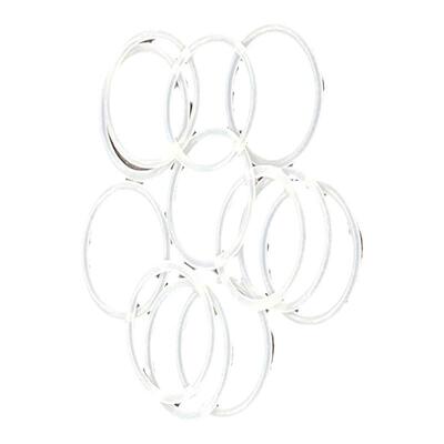 白色硅胶食品级O型密封圈耐低温