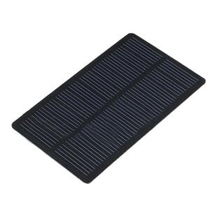 单晶太阳能电池板 1W功率 5V200mA 发电板PET层压 DIY配件