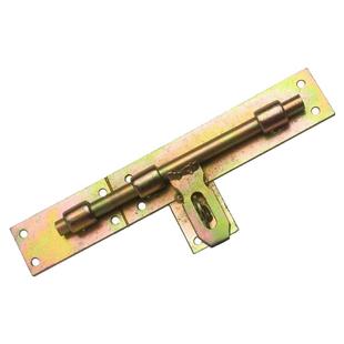 加厚老式大铁门门栓插销免打孔防盗门栓可焊接一体门板插需切割