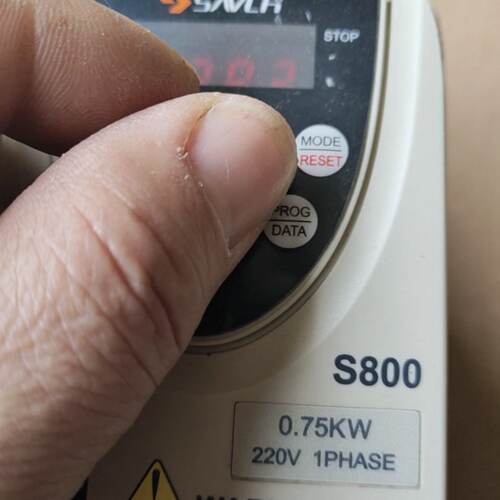 【询价】三基S800变频器220V0.75kw  2台120适用