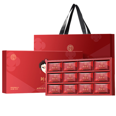 正宗同仁堂品牌阿胶糕礼盒450g