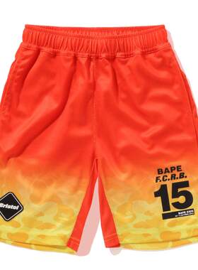 童装休闲短裤BAPE×F.C.R.
