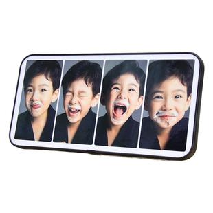 三宫格相框摆台洗照片定制高级感相片打印做成水晶相册制作婚纱照