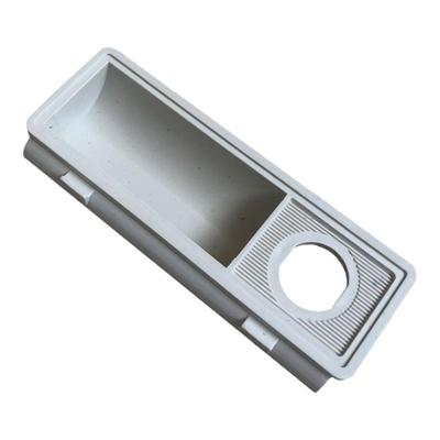 塑料拉手铁皮柜配件ABS内嵌式