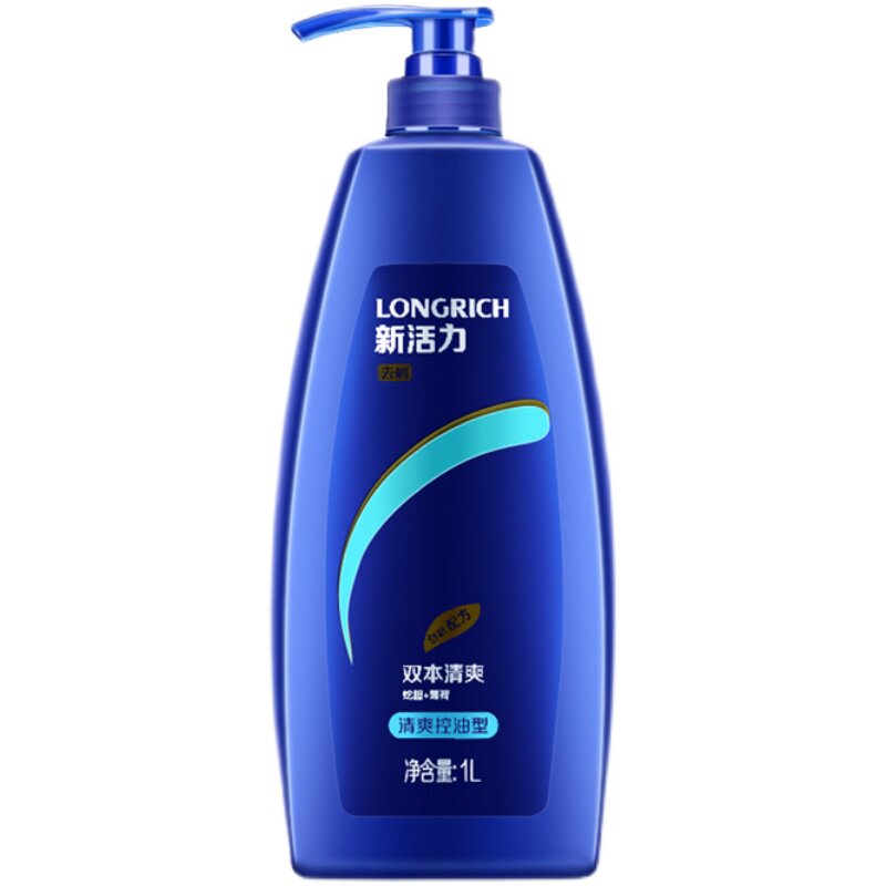 隆力奇控油去屑洗发液油性发质