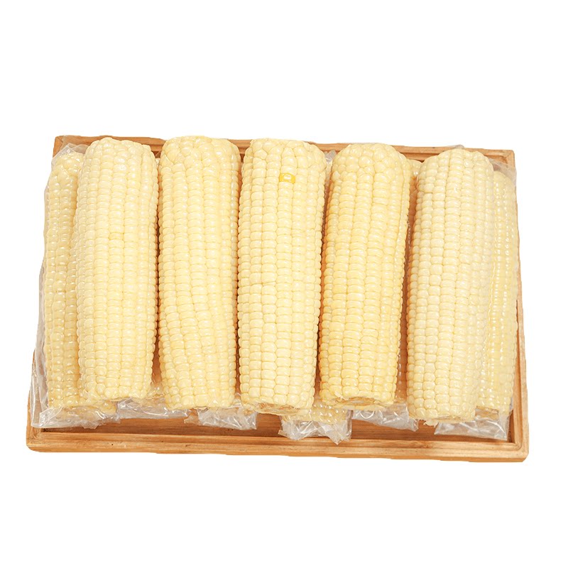 白甜糯玉米!好吃!营养美味