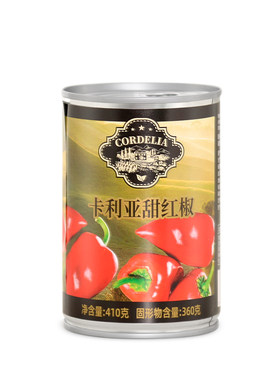 秘鲁进口卡利亚甜红椒410g
