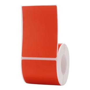 精臣K3/K3W/K2标签机打印纸白色防水三防食品低温贴工厂仓库发货单服装吊牌标签纸透明热敏不干胶定制