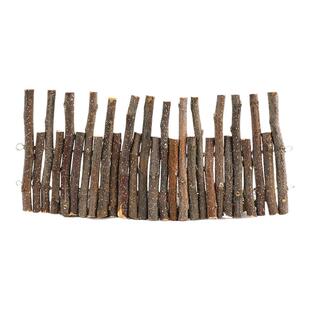 仓鼠围栏苹果枝玩具树洞攀爬梯子拱桥金丝熊笼子装饰家居造景用品