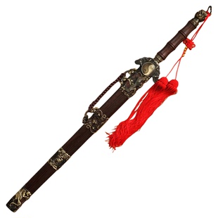 龙泉藏龙宝剑刀剑 镇宅剑玄武剑八卦剑 武当剑礼品剑长剑 未开刃