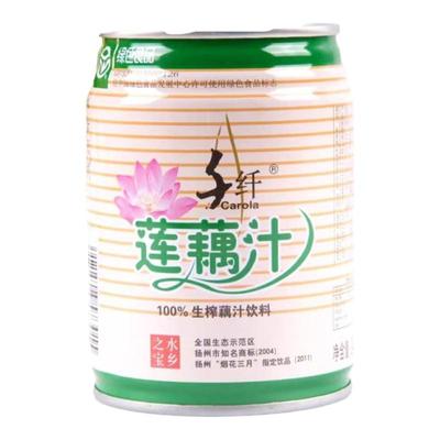 扬州宝应特产千纤莲藕汁生榨饮料