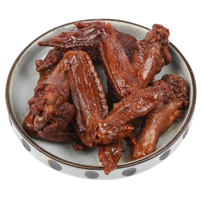 午喵 吮指好吃蜜汁鸡翅皮脆肉香 福鼎特产即食鸡全翅卤味零食小吃