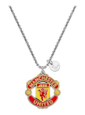 红魔曼联足球队队徽金属双面项链