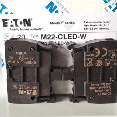 议价伊顿穆勒M22-CLED-G,M22-CLED-R,M22-CLED-W指示灯