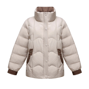 平湖羽绒服女冬季2025新款今年流行爆款九江巨好看时尚保暖外套