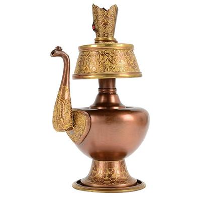 欧斯特紫铜尼泊尔手工水瓶