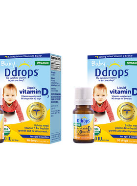 Ddrops婴幼儿维生素D3滴剂