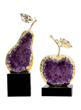 新中式轻奢水晶摆件招财乔迁礼