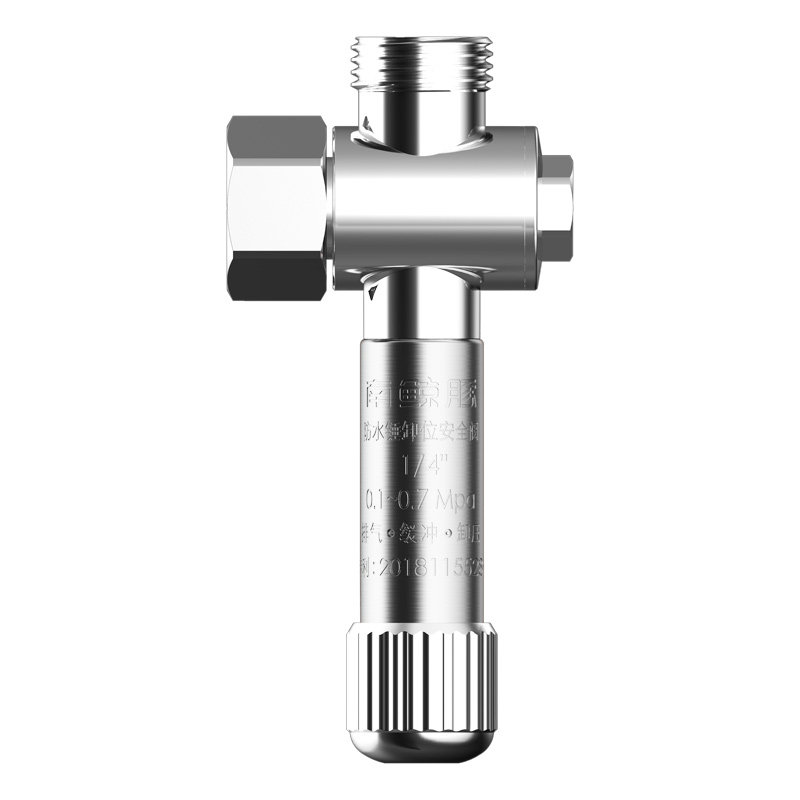 南鲸豚水锤消除器家用全铜活接式净水器热水器马桶角阀防水锤减振