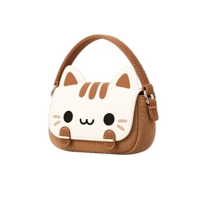 猫咪包包2025年新款流行手拎包