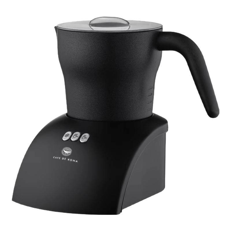 CAFEDEKONA电动奶泡器家用全自动冷热搅拌意式咖啡拉花打奶泡机