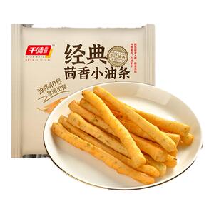 千味央厨茴香小油条240g半成品早餐速冻食品厂家直营
