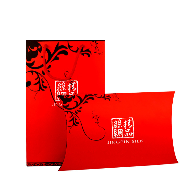 围巾礼盒丝绸包装盒手提袋