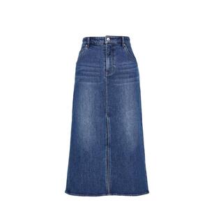 vq区绫致Vero Moda半身裙女25秋冬后身拼接鱼尾裙摆百搭牛仔裙