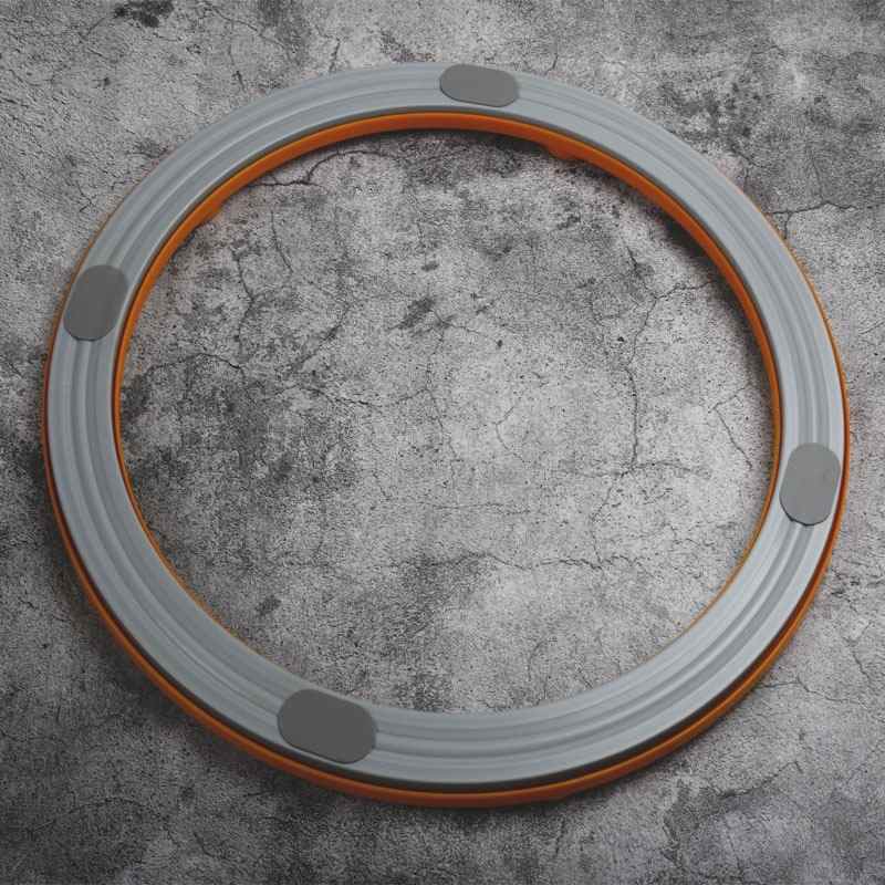 餐桌转盘轴承底座静音顺滑底座圆桌黄家用旋转转盘玻璃胶实木桌子