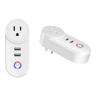 涂鸦wifi智能插座带USB接口家用电器多功能插头带定时可远程控制