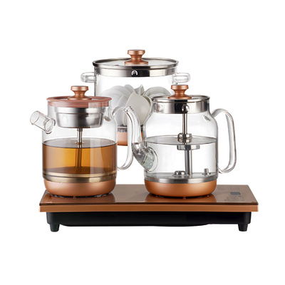 三壶一体套装底部自动上水煮茶器